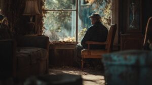 old man looking out the window | Biggest Regrets In Life