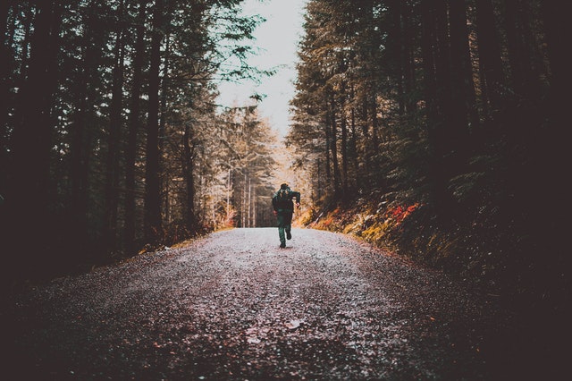 man running and learning how to start from nothing