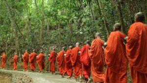 monks walking | monk mode schedule