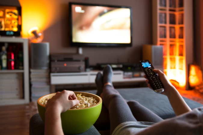 Man relying on entertainment for mood regulation