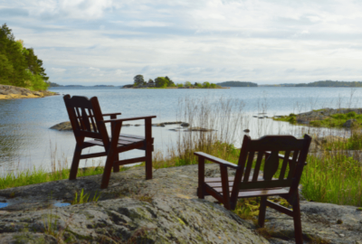 less stimulation stillness by the lake | monk mode