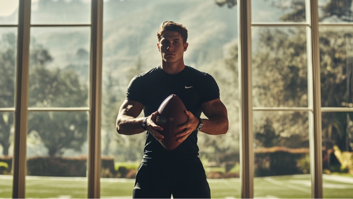 man holding a football | 10 Things I Wish I Knew In My 20s