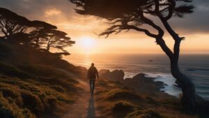 Man Walking a Trail | 2 Years to Transform Your Life