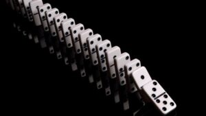 Law of Cause and Effect - Dominos Falling | the law of cause and effect